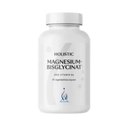 Magnesiumbisglycinat 100mg 90 vegetabiliska kapslar