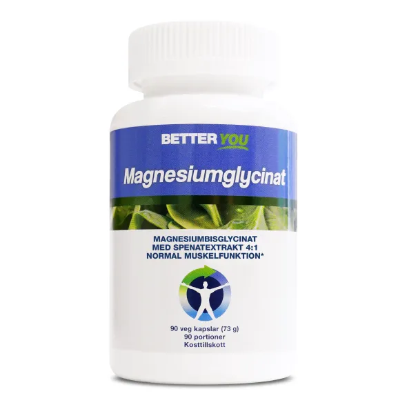 Magnesiumglycinat 90 kapslar