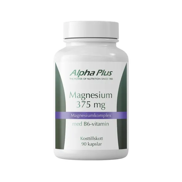 Magnesium 375 mg 90 kapslar