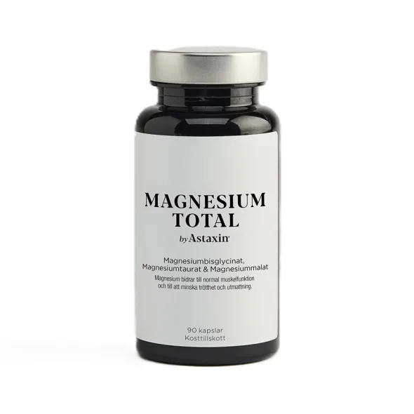 Magnesium total by Astaxin 90 st kapslar