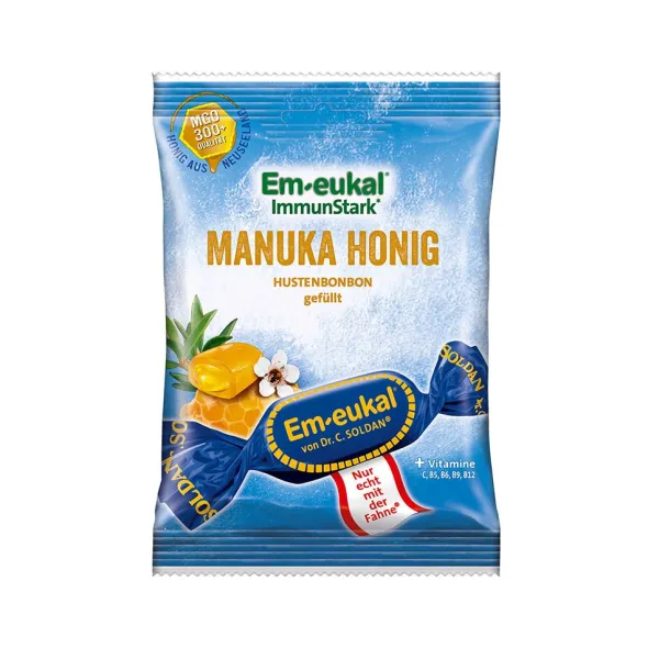 Manuka Honung Fyllda Halstabletter 75g