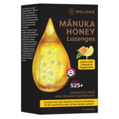 Manuka & Propolis Lozenges Lemon&Peppermint 12st