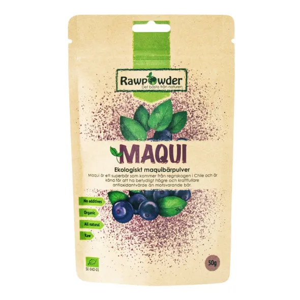 Maqui bär pulver 50g