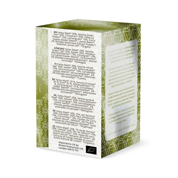Maté Magic Shiitake Maté 16 bags (yerba maté) 29g