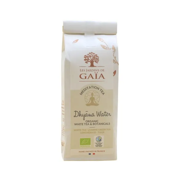 Meditation Jasmin Citrongräs Tulsi Vitt Te 50g