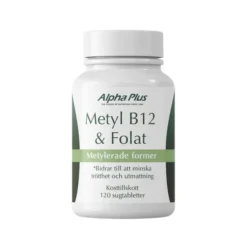 Metyl B12 & Folat 120 sugtabletter