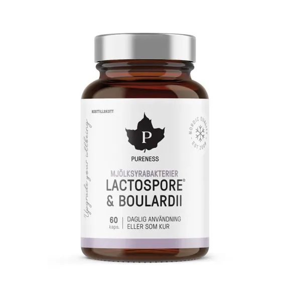 Mjölksyrabakterier + Boulardii 60 kapslar