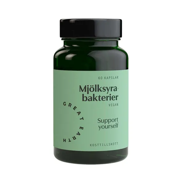 Mjölksyrabakterier 60 kapslar