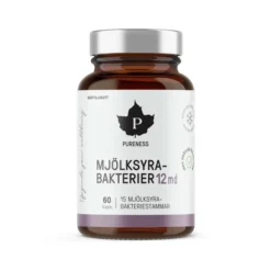Mjölksyrabakterier 12 miljarder 60 kapslar
