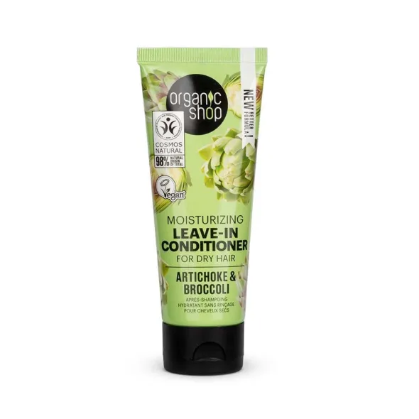 Moisturizing Leave-In Conditioner for Dry Hair Artichoke and Broccoli 75ml