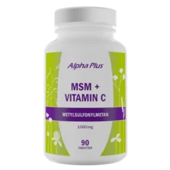 MSM + Vitamin C 90 tabletter
