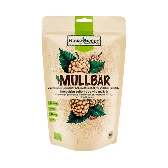 Mullbär vita 500g