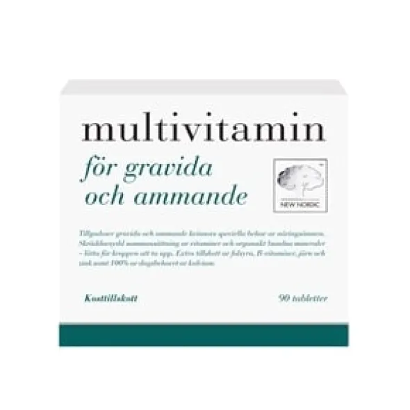 Multivitamin för gravida 90 tabletter