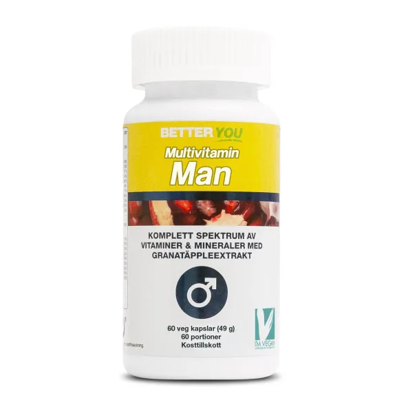 Multivitamin Man 60 kapslar