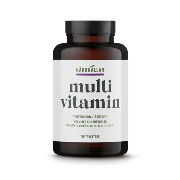 Multivitamin Tidsfördröjd 180 tabletter