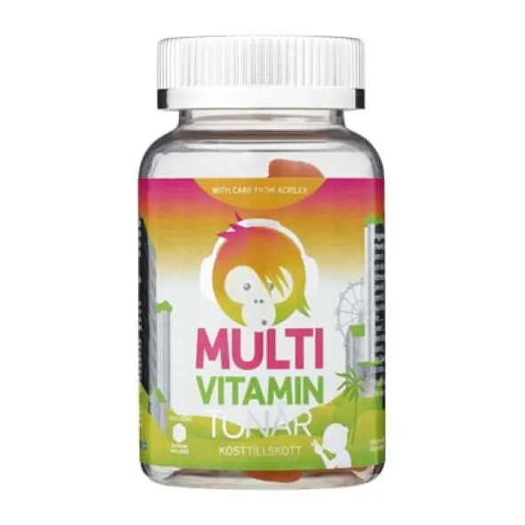 Multivitamin Tonår 60 tuggtabletter