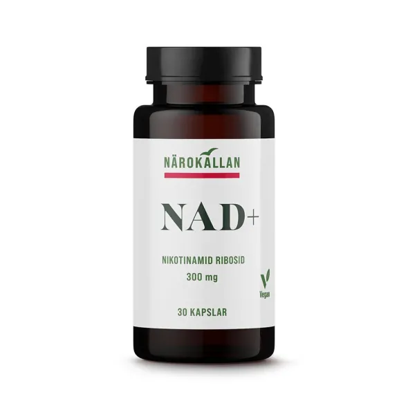 NAD+300 mg 30 kapslar