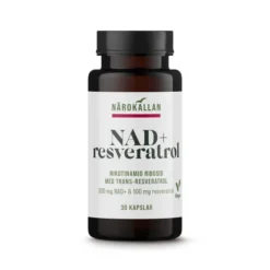 NAD+ Resveratrol 30 kapslar
