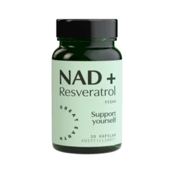 NAD+ Resveratrol 30 kapslar
