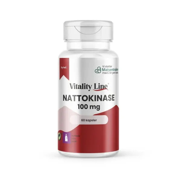 Nattokinas 100mg 60 kapslar