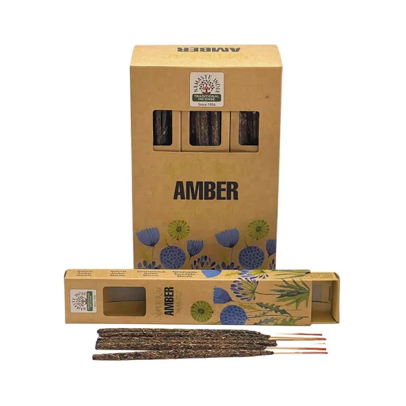 Natural Botanical Smudge rökelser Amber