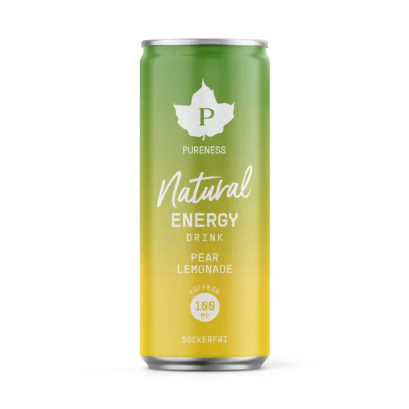 Natural energy drink Pear Lemonade 330ml