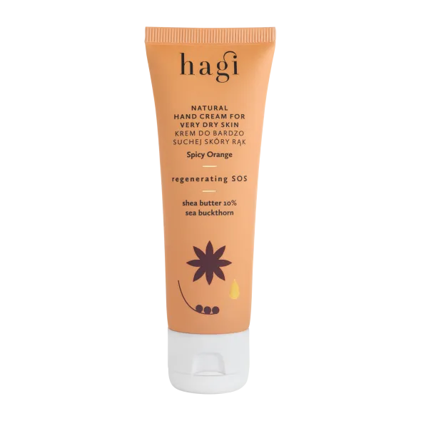 Natural hand cream for very dry skin spicy orange 50ml