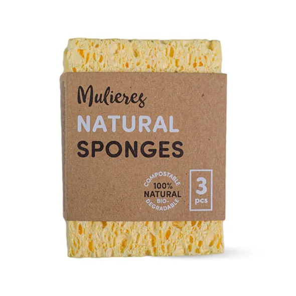 Naturlig Disksvamp 3-Pack