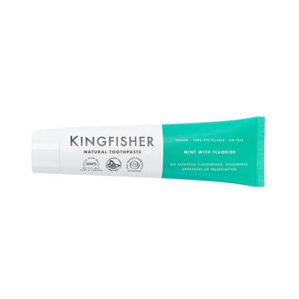 Naturlig Tandkräm Mint Med Fluor 100ml