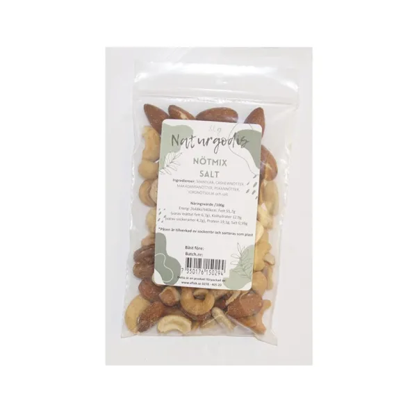 Nötmix saltad 80g