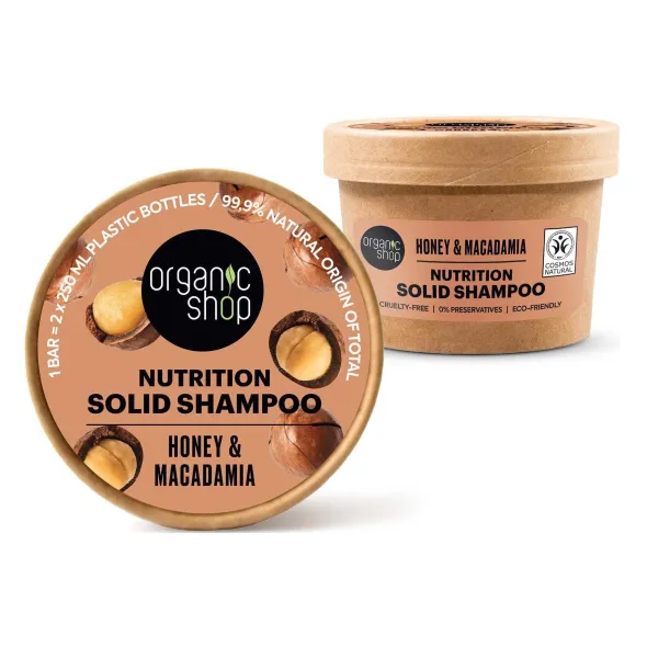 Nutrition solid Shampoo Honey & Macadamia 60g