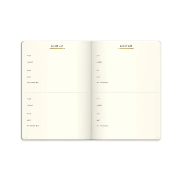 Odaterad kalender beige