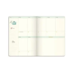 Odaterad kalender beige