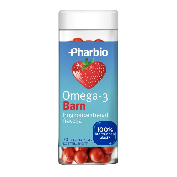 Omega-3 Barn 70 kapslar