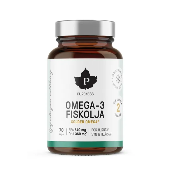 Omega-3 Fiskolja 70 kapslar