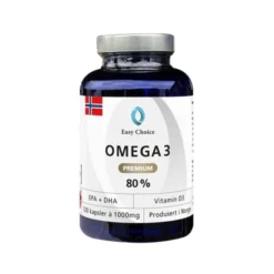 Omega 3 80% 120 kapslar