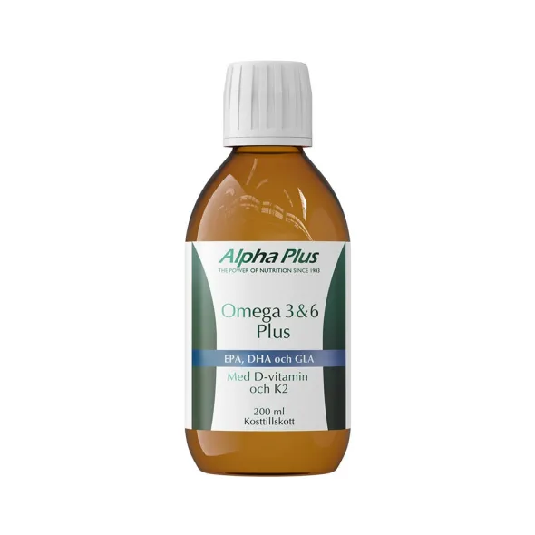 Omega 3 & 6 Plus 200ml