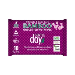 Oparfymerade bamboo wipes 10 st