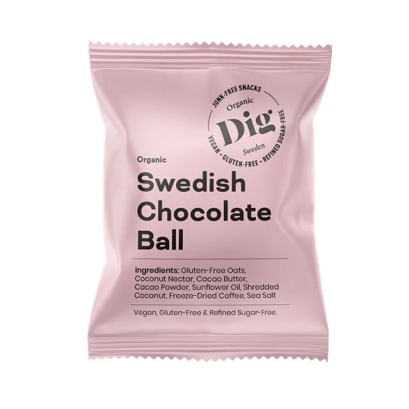 Organic Chocolate Ball 25g