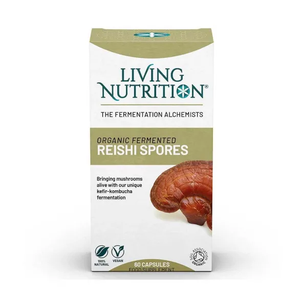 Organic Fermented Reishi Spores 60 kapslar