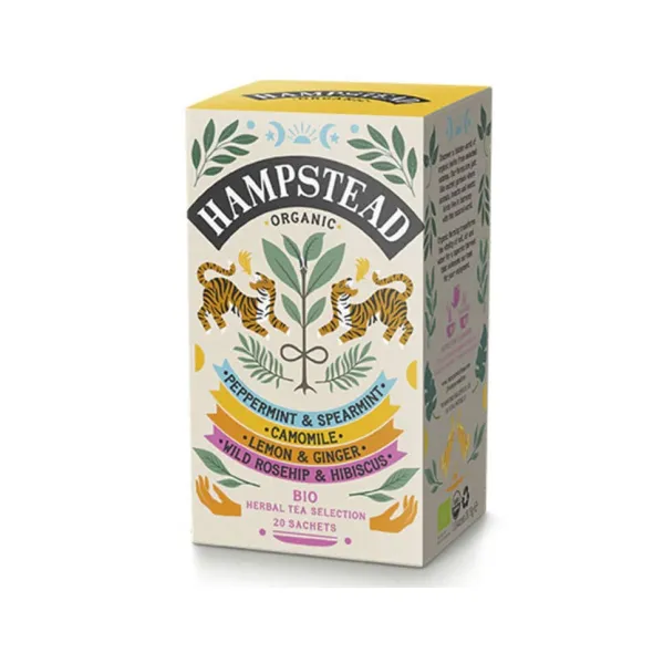 Organic Herbal Selection Pack 20 påsar