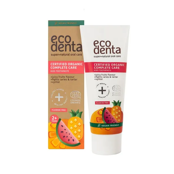 Organic Juicy Fruit Kids Toothpaste 75ml