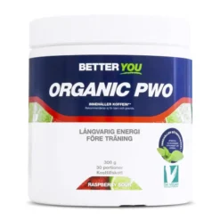 Organic PWO Raspberry Sour 300g