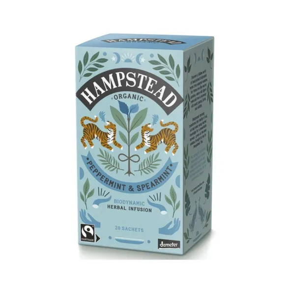 Peppermint & Spearmint 20 påsar