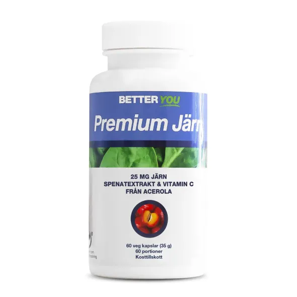 Premium Järn 60 kapslar