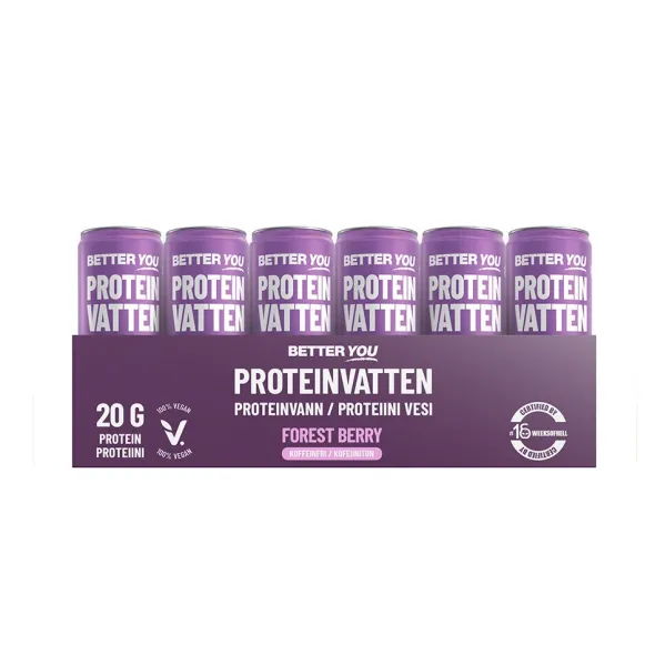 Proteinvatten Forest Berry Koffeinfri 330ml