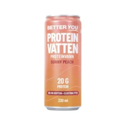 Proteinvatten Sunny Peach Koffein+Elektro 330ml
