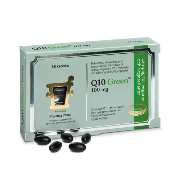 Q10 Green 100mg 60 kapslar