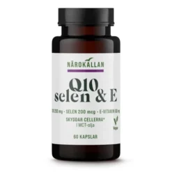 Q10 200 mg + Selen & E 60 kapslar