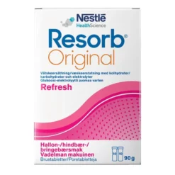 Resorb Original Brustablett Hallon 20st